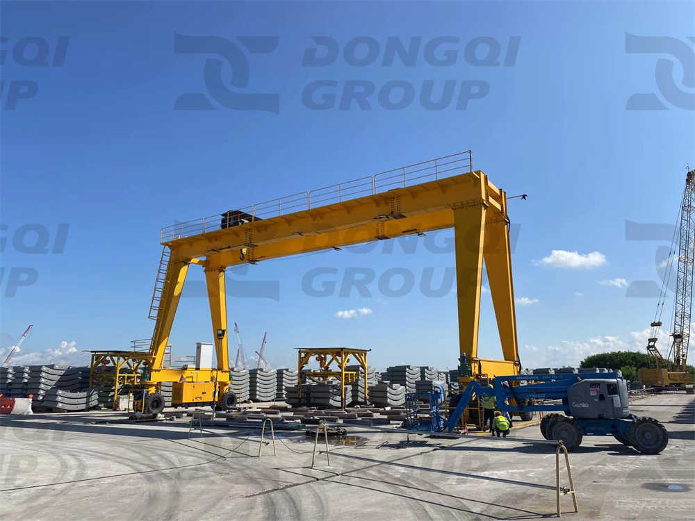 30 ton gantry crane in Singapores tunnel project