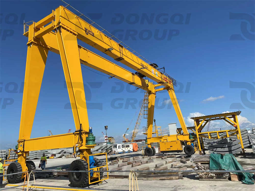 30 ton gantry crane in Singapores tunnel project