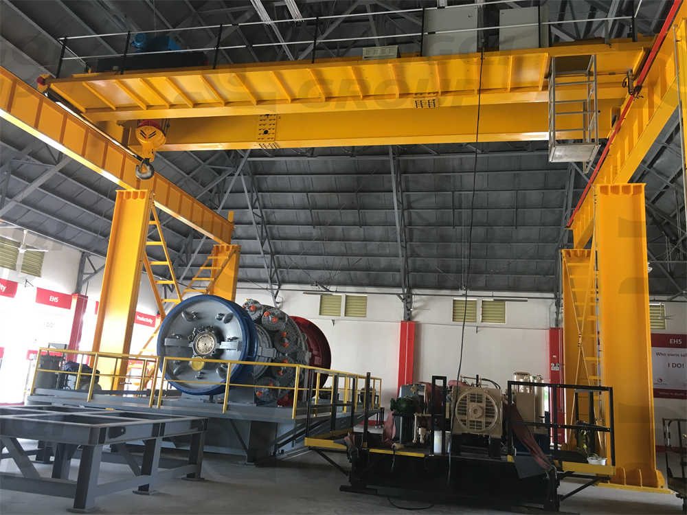 30 ton electric wire rope hoist for equipment maintenance