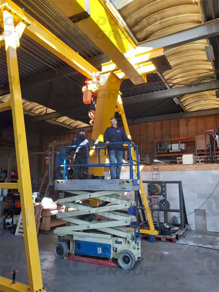Installation process of 20 ton gantry crane