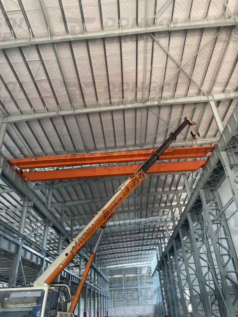 overhead crane installing