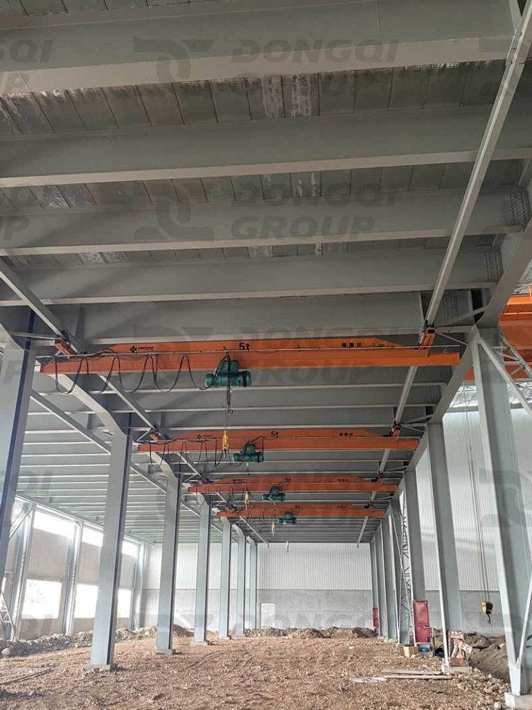 5 ton single girder overhead crane