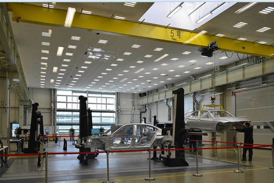 Crane in Automobile Industry