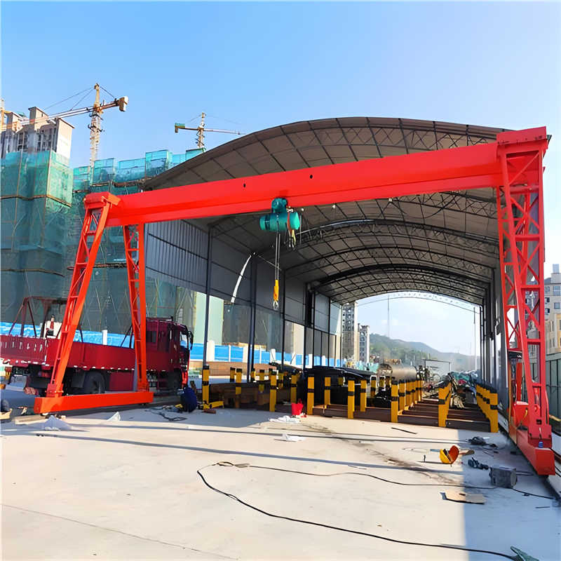 8-ton electric single-girder gantry crane