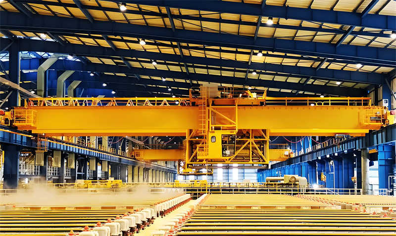 Double-Girder Cranes + AGVs