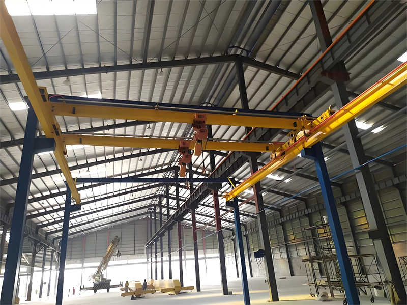KBK flexible crane for glass production line