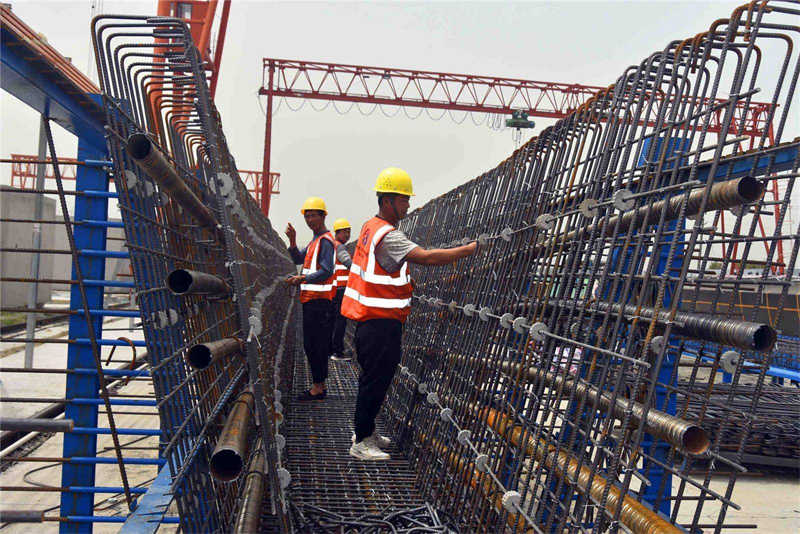 Single Girder 10 Ton Bridge Crane for Rebar Handling