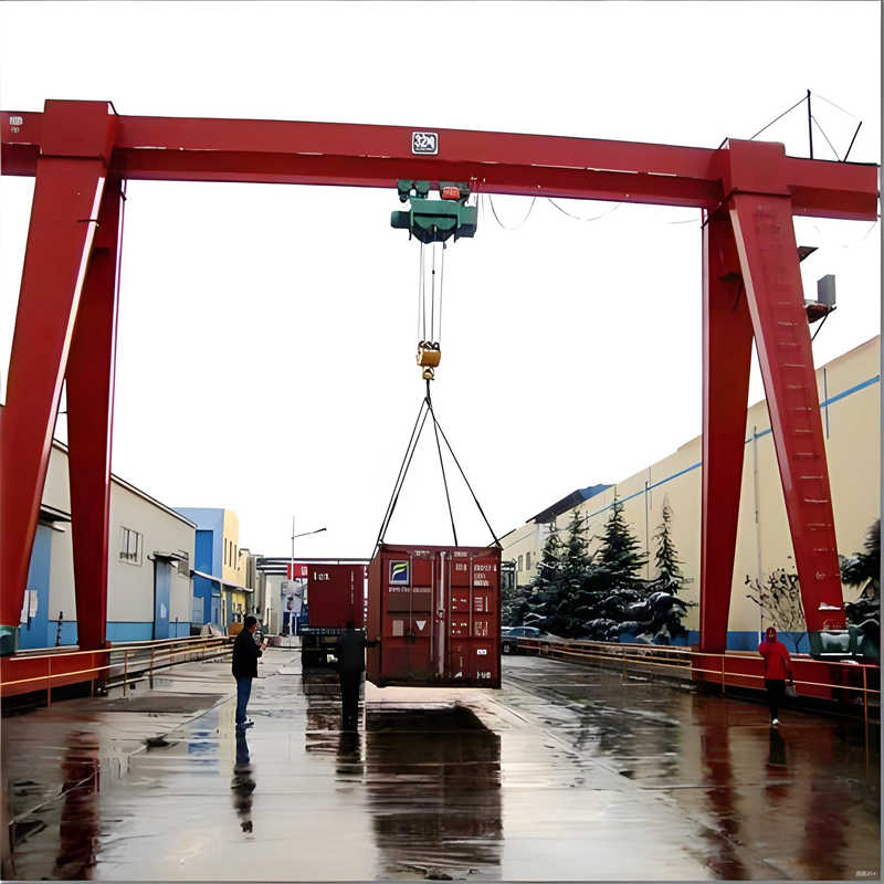 50t Rail Traveling Double Girder Gantry Crane