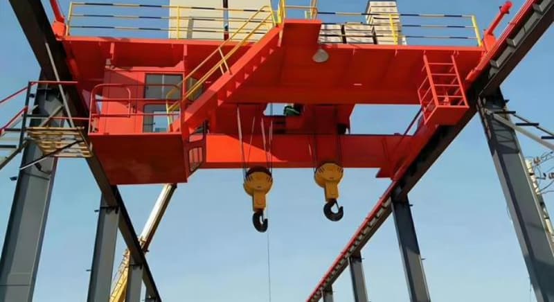 16/3.2 ton double girder bridge crane