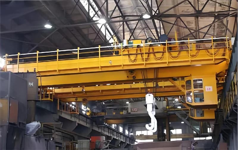 Qdy Type 16/3.2tons & 20/5tons Hook Bridge Casting Crane for Metallurgical Plant