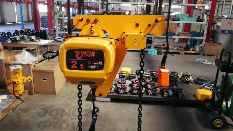 2 ton low headroom chain hoist