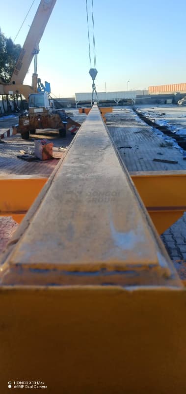 Gantry crane installation