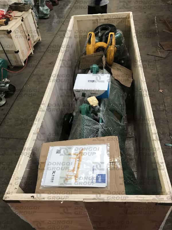 10t-9m CD-type electric hoist (unsealed box)