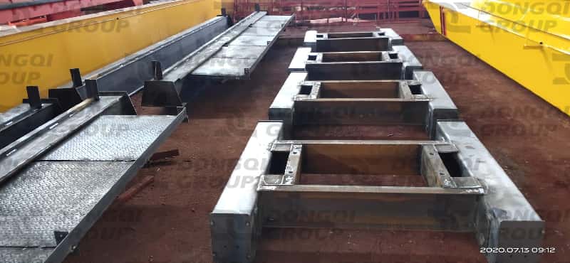 Main beam - before painting