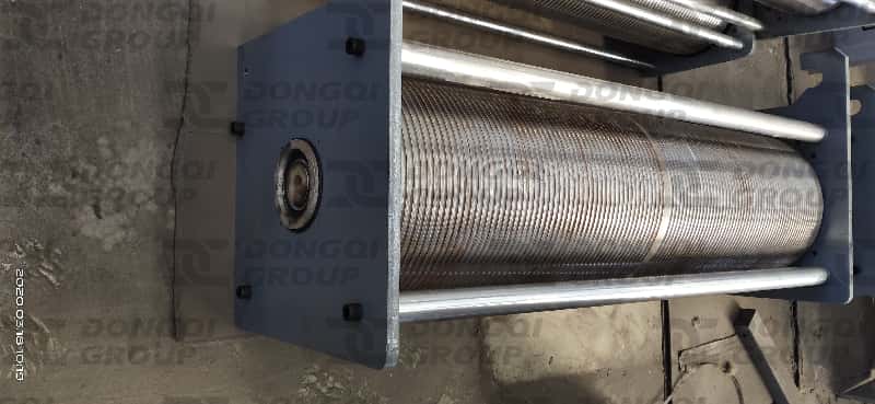 Wire rope drum