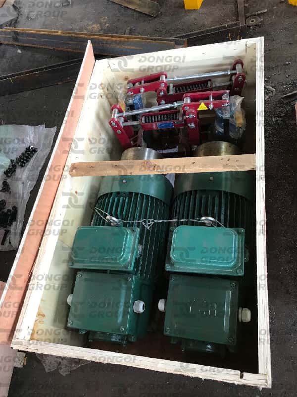 motor and brake box