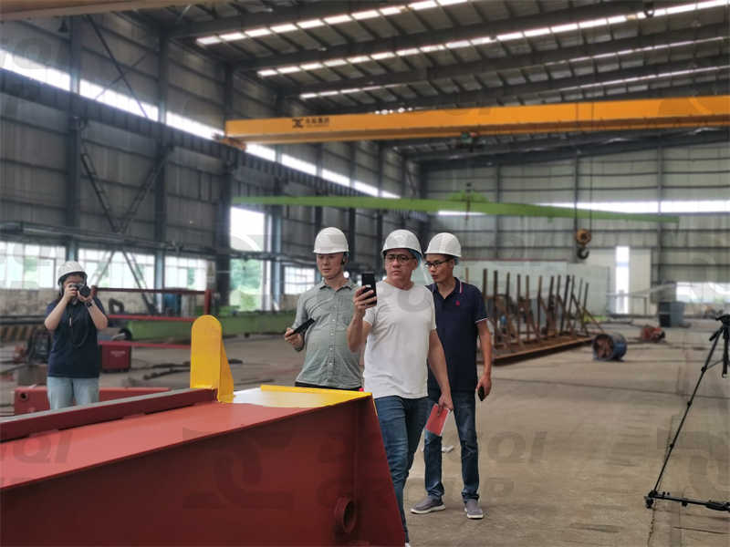 Argentine customers visited our factory