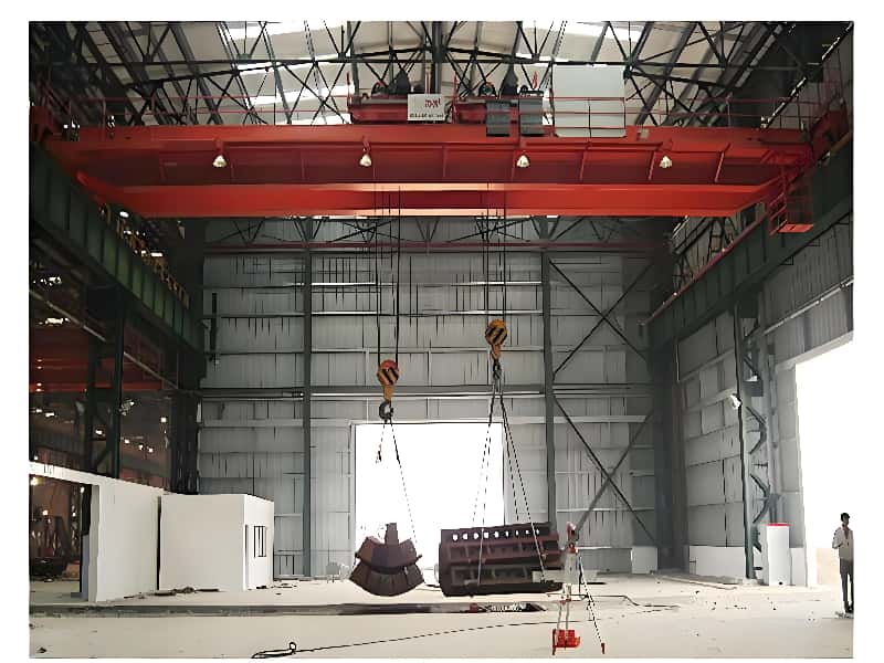 Overhead crane working level