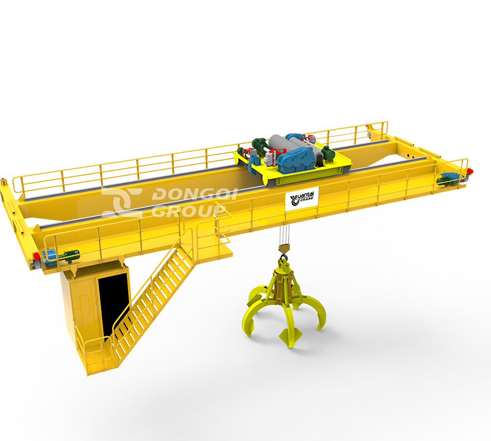 Overhead Crane With Grab