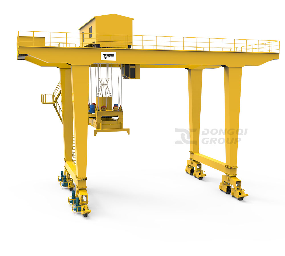 Rail mounted container gantry crane