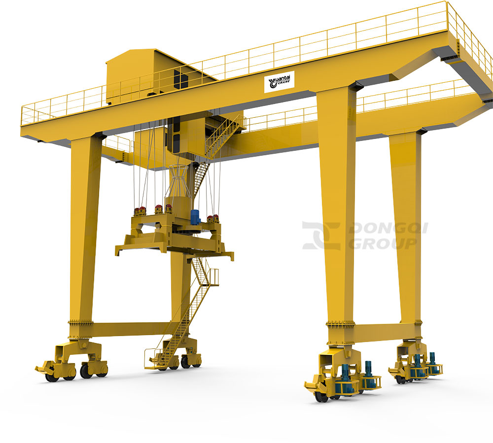 Rail mounted container gantry crane